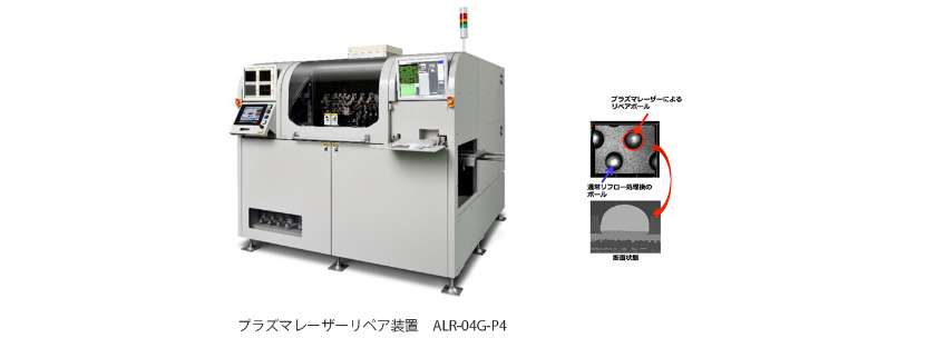 プラズマレーザー検査リペア装置
