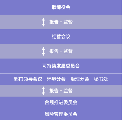 可持续发展推进组织机构图
